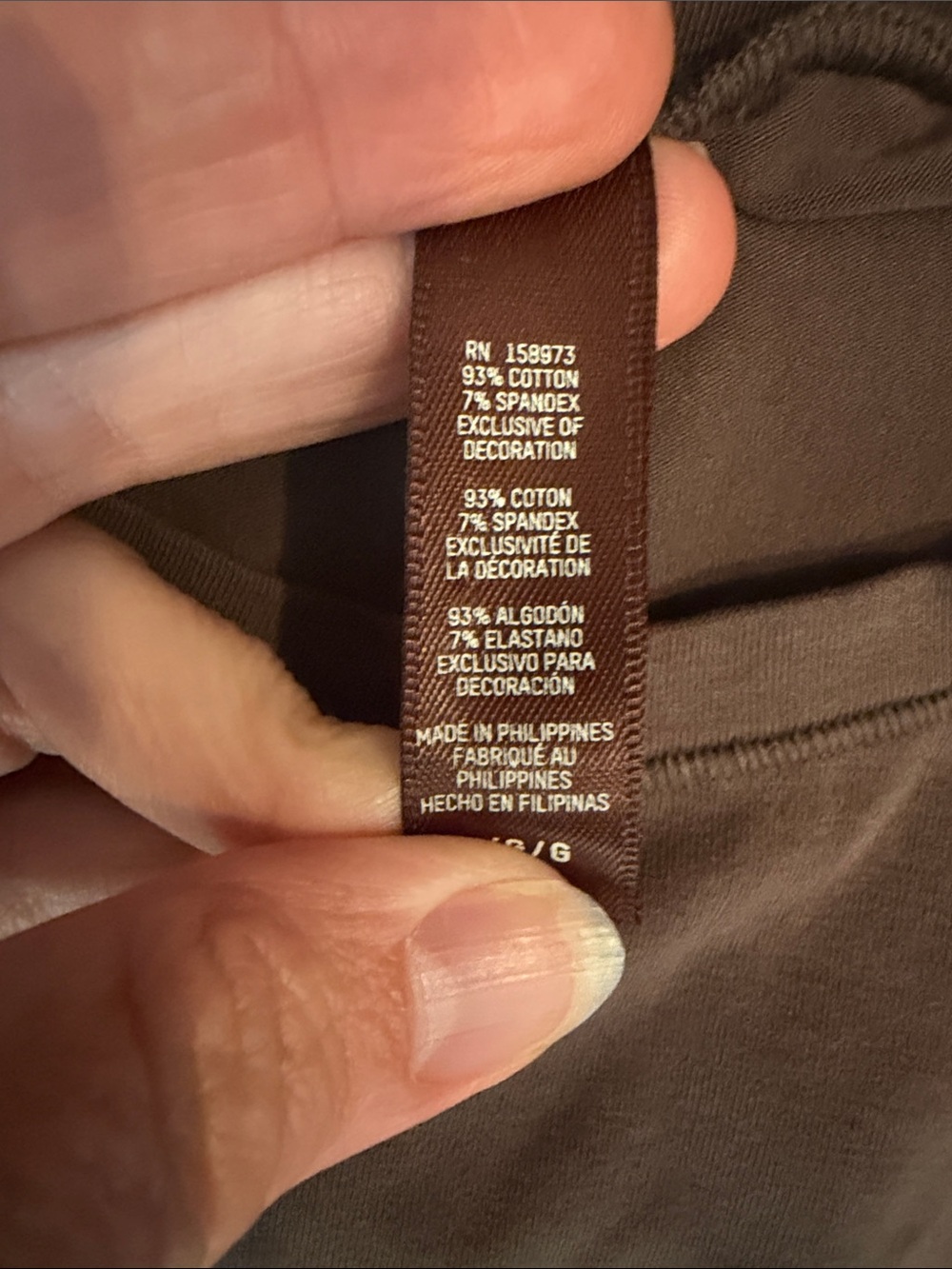 SKIMS Chocolate Brown Short-Sleeve Maxi Dress with Slit in Back - Picture 5 of 12